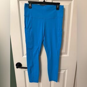 Lululemon Athletica Vibrant Blue Leggings